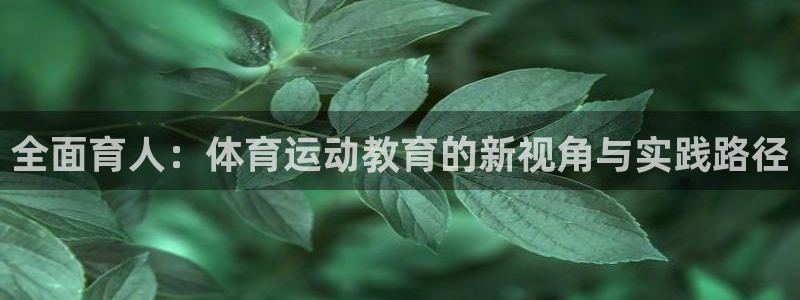 88体育在线看球免费观看：全面育人：体育运动教育的新视角与实践路径